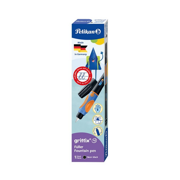 Pióro wieczne Griffix Neon Black 820288 Pelikan 300009657